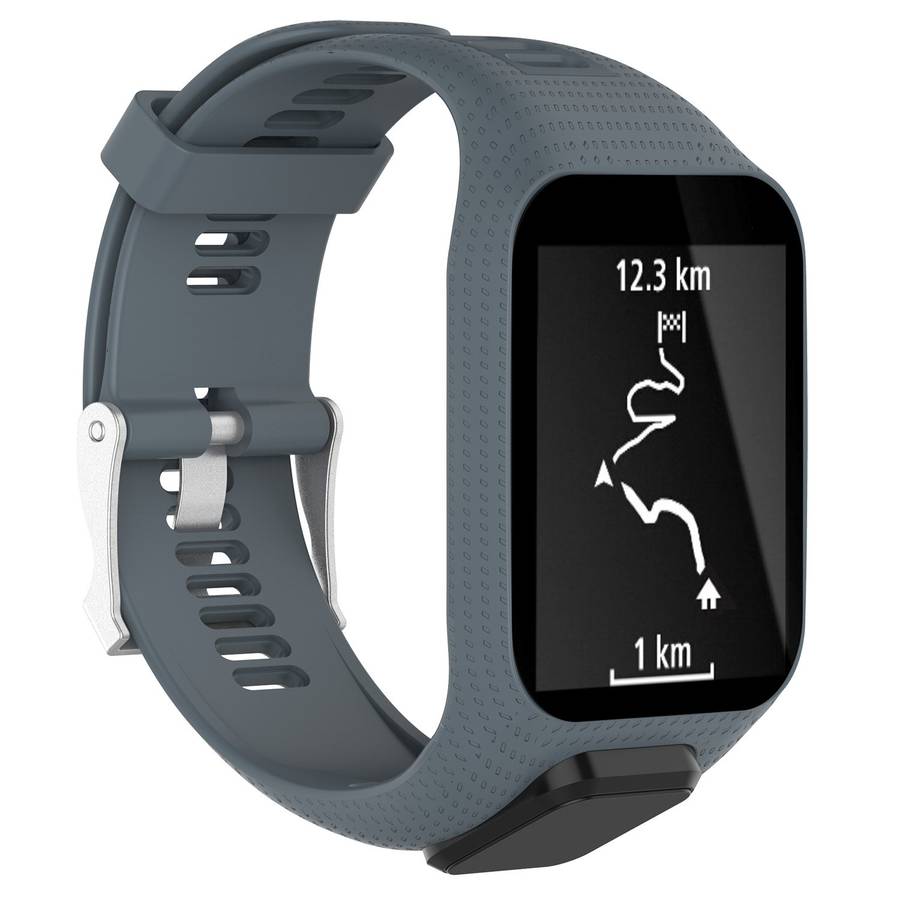TomTom Runner 2 3/Spark/Spark 3/Golfer 2/Adventurer, Replacement Silicone Band Strap Accessory