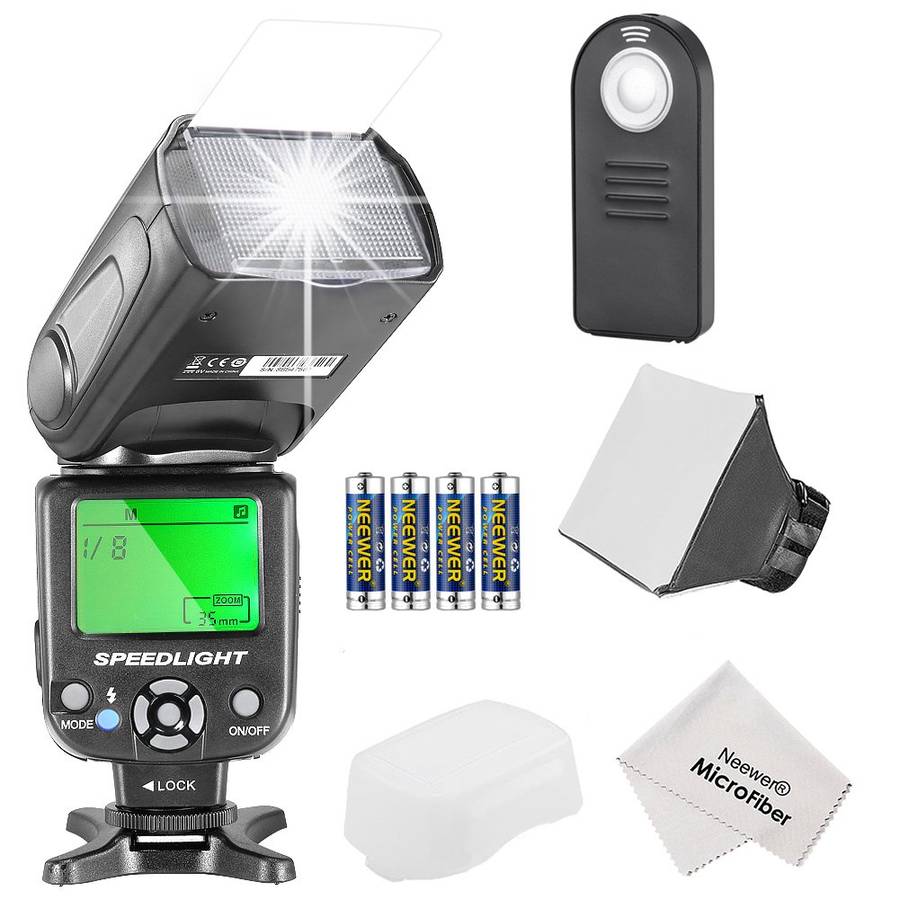 Neewer NW561 Speedlite Flash Kit for Canon Nikon Olympus Fujifilm DSLR Camera...
