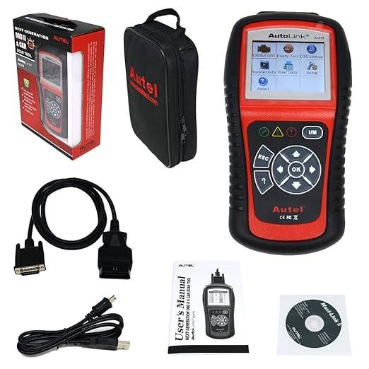 Autel Auto link AL519 Diagnostics Scanner CAN OBDII OBD2 Car Diagnostic Code Reader