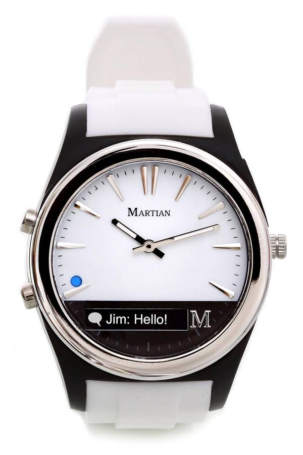 Martian Watches Notifier Smartwatch - BROKEN
