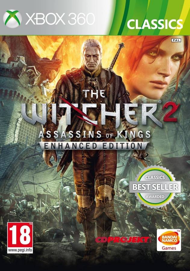 XBOX 360 The Witcher 2 assassins of kings enhanced edition