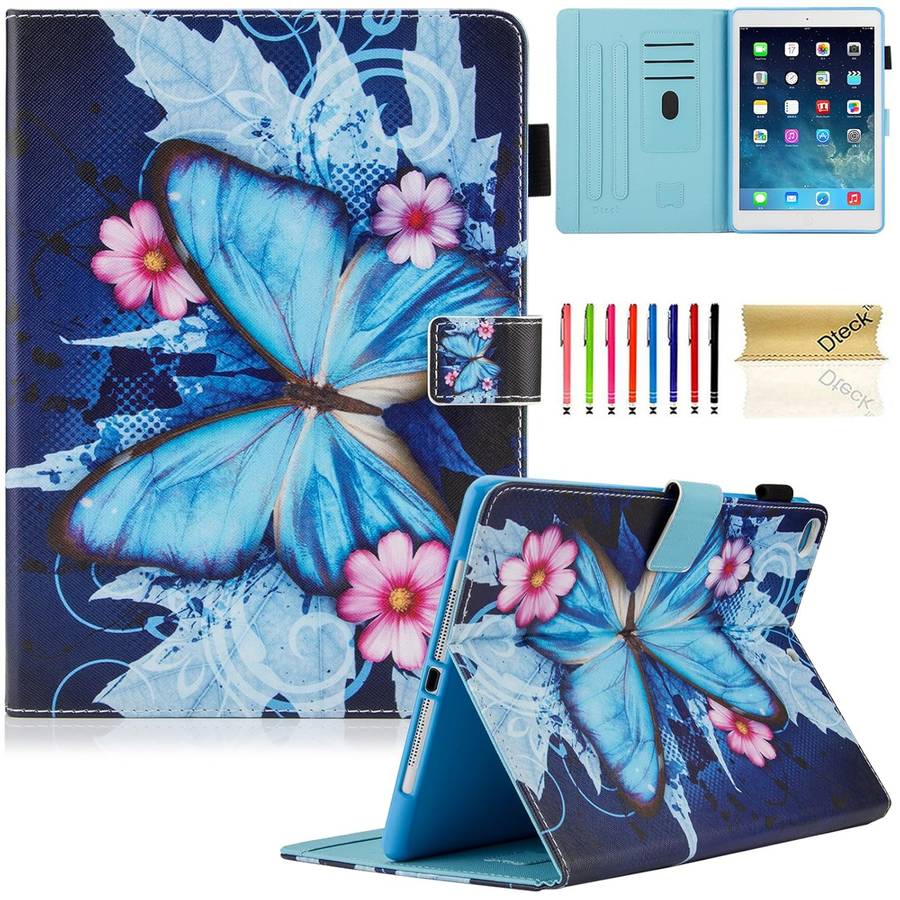 iPad 9.7 inch 2018 2017 Case/iPad Air Case/iPad Air 2 Case PU Leather Folio for Apple iPad 6th/5th G
