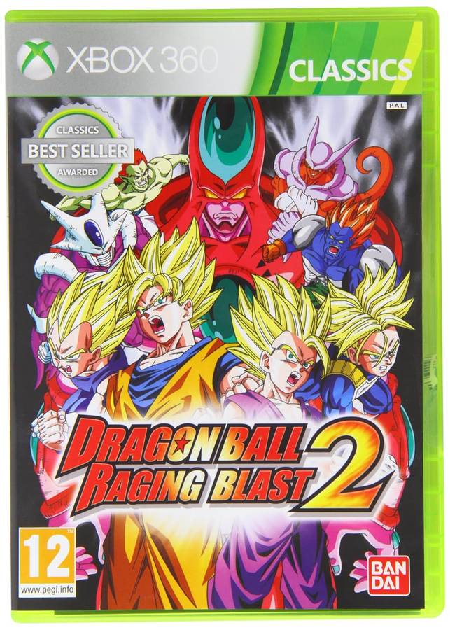 XBOX 360 DRAGON BALL RAGING BLAST 2 CLASSICS / ORIGINAL PRODUCT / BID TO WIN