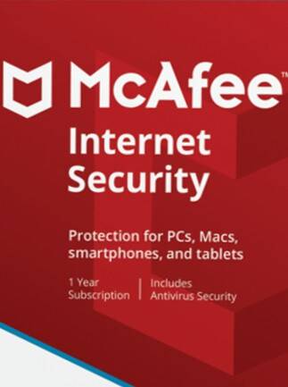 McAfee Internet Security 3 Devices 1 Year Key SA / Global Use