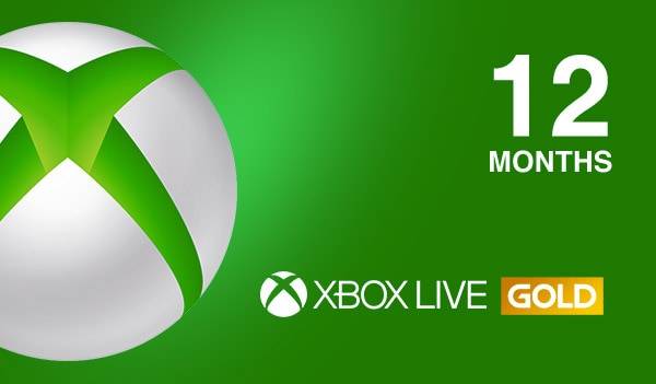 Xbox Live Gold 12 month