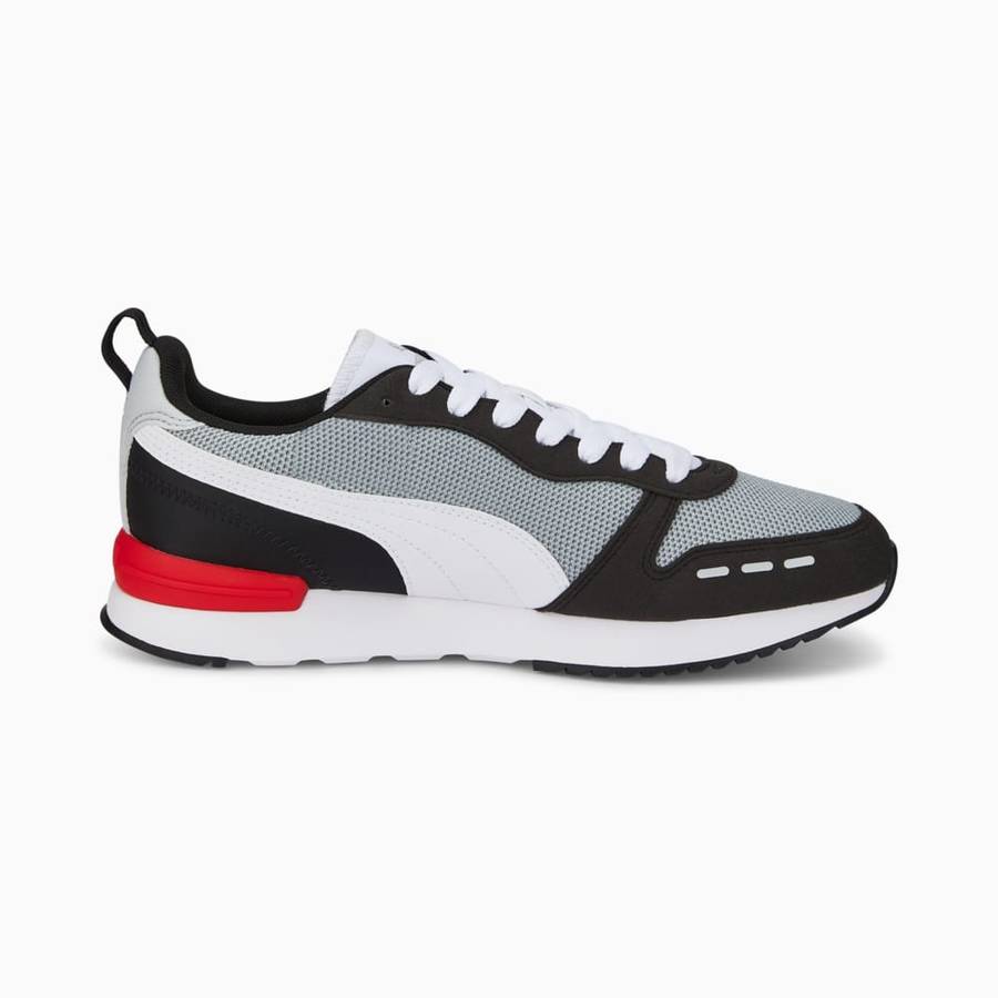 Puma R78 Grey Black Sneakers