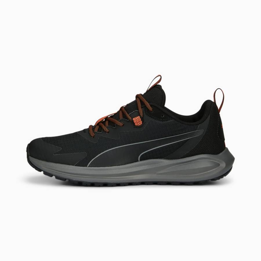 PUMA TWITCH RUNNER BLACK GREY RUNNING SHOES RETAIL R1300