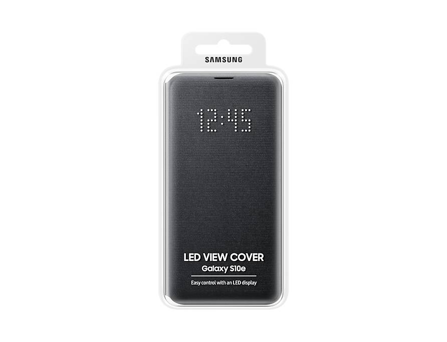GALAXY S10e CLEAR VIEW OR LED VIEW COVER BLK ORIGINAL