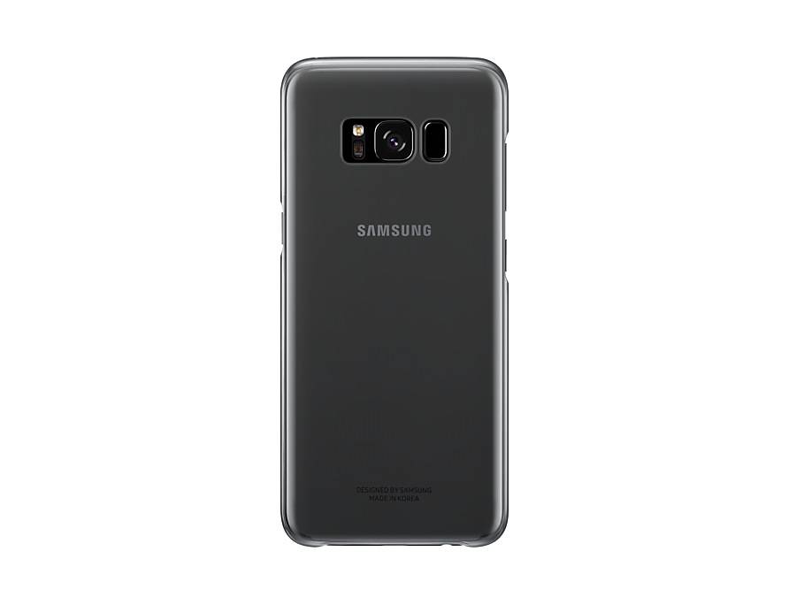 Samsung Galaxy S8 Clear Cover - Black