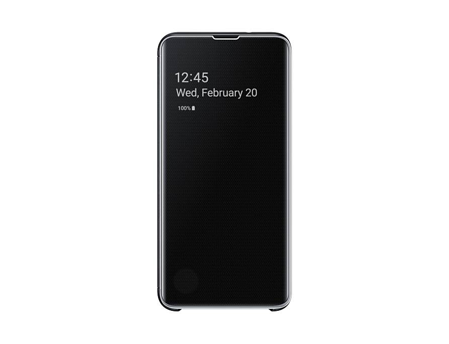 GALAXY S10e CLEAR VIEW OR LED VIEW COVER BLK ORIGINAL