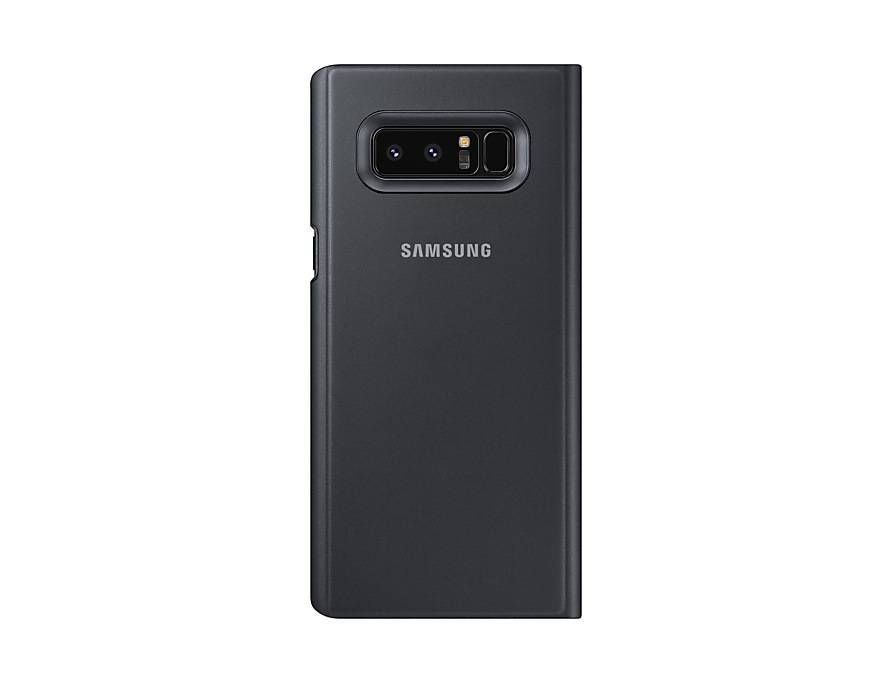 Samsung Galaxy Note8 Clear View Standing Cover - Black