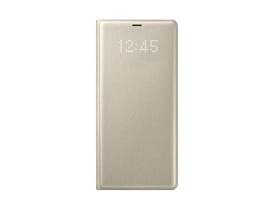 Galaxy Note 8 LED View Cover - Gold
