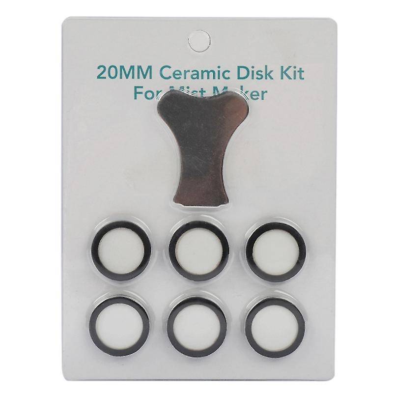 6pack Transducer Discs for Dimplex Optimyst Spares, Replacement Disks