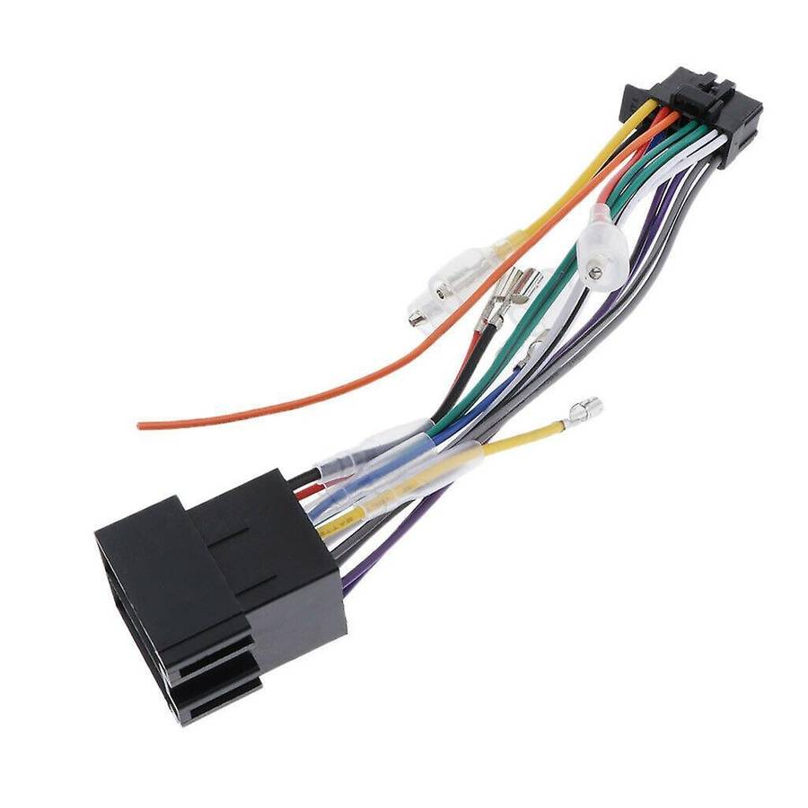 Abs Car Stereo Radio Iso Standard Wiring Harness Connector