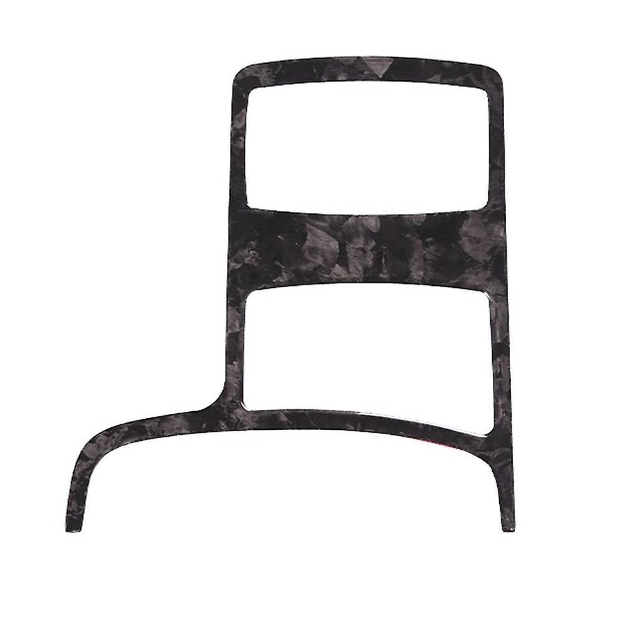 Dry Carbon Fiber Car Inner Console Mode Button Panel Frame Trim