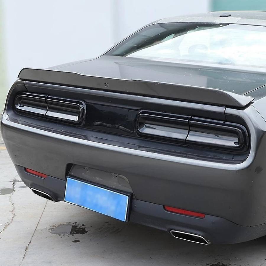 4pcs Car Smoked Black Rear Tail Light Cover for Dodge Challenger
