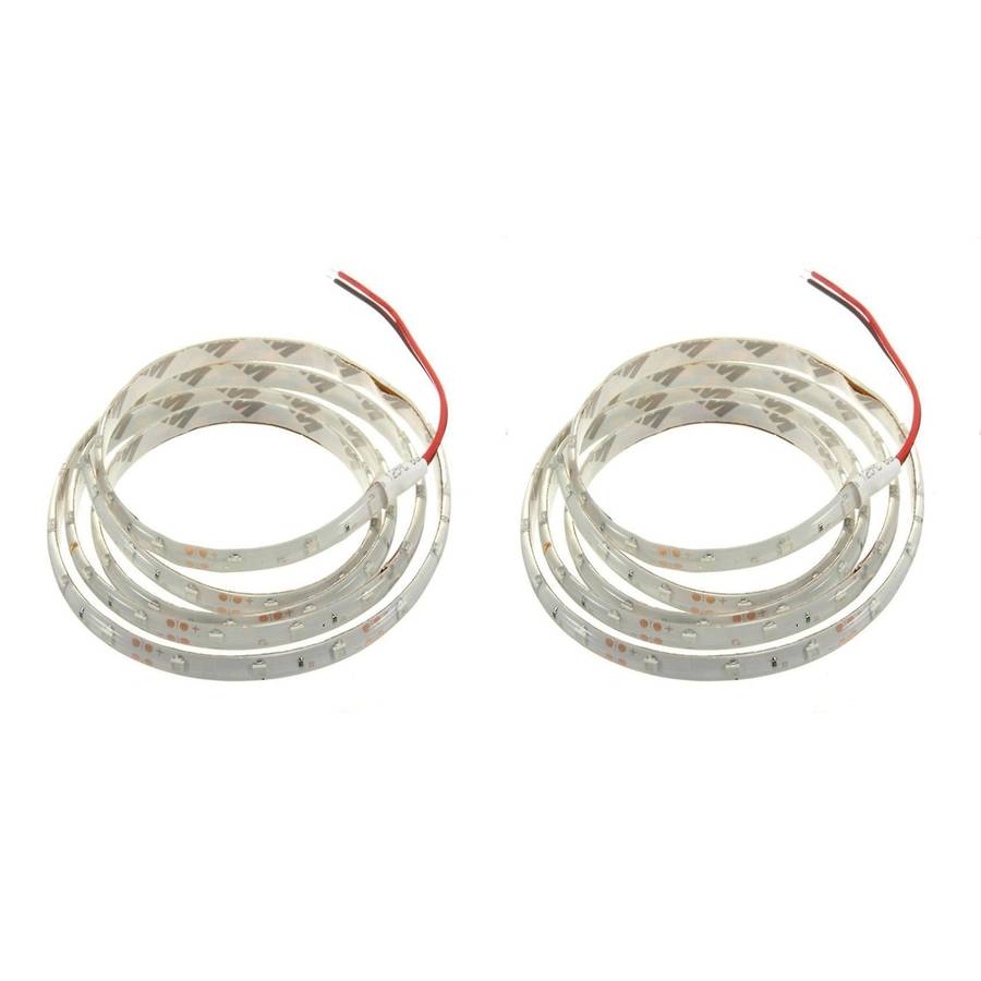 2x 1m 60-3528 Smd Etanche Led Strip Lumineuse Dc12v(bleu)