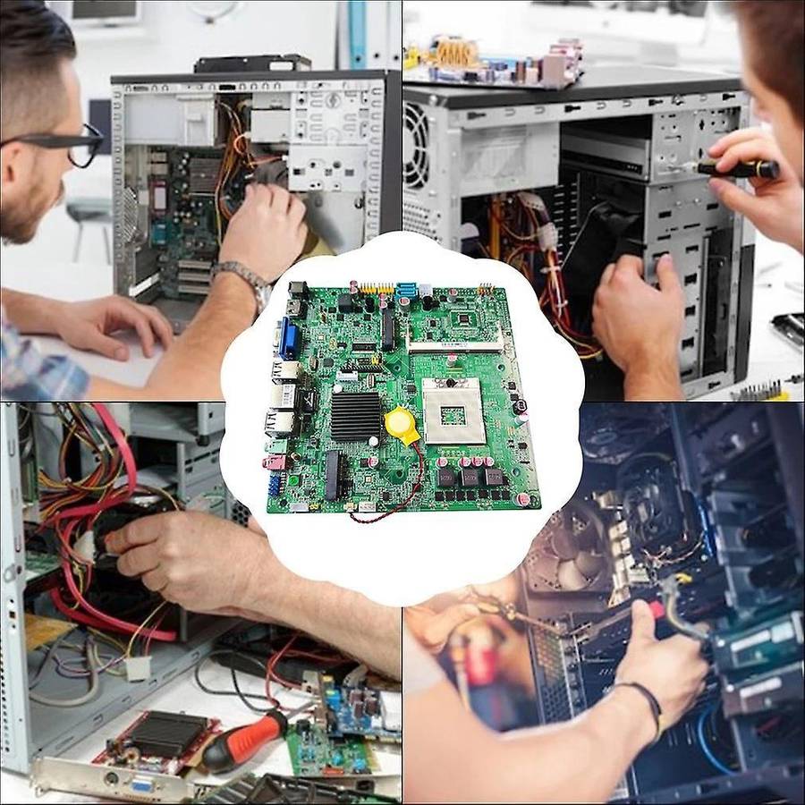 Hm55 Computer Motherboard for Intel Generation Core I7/i5/i3 Cpu Ddr3
