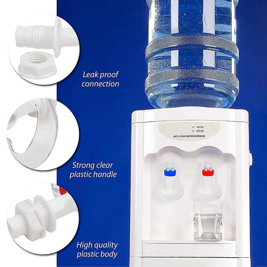 Water Dispenser Faucet - Cold and Hot Water Spigot Blue and Red Pack