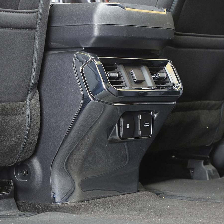 Rear Air Conditioner Vent Panel for F150 2021 2022,abs Silver