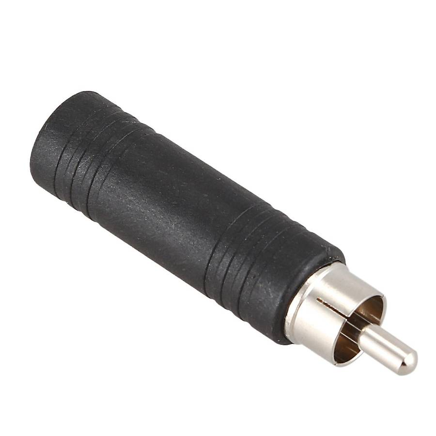Male Stereo to 2 Dual Rca Female Y Splitter Audio Adapter Converter