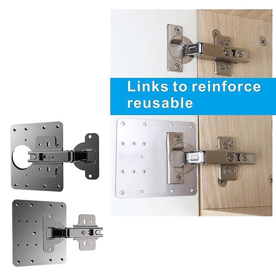 Hinge Repair Kit,hinge Repair Plate Door Hinge Repair Kit Tool(4pack)