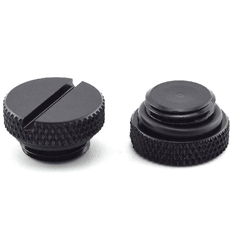 4-pack G1/4 Inch Plug Fitting with Coin Slot for Pc Water Cooling