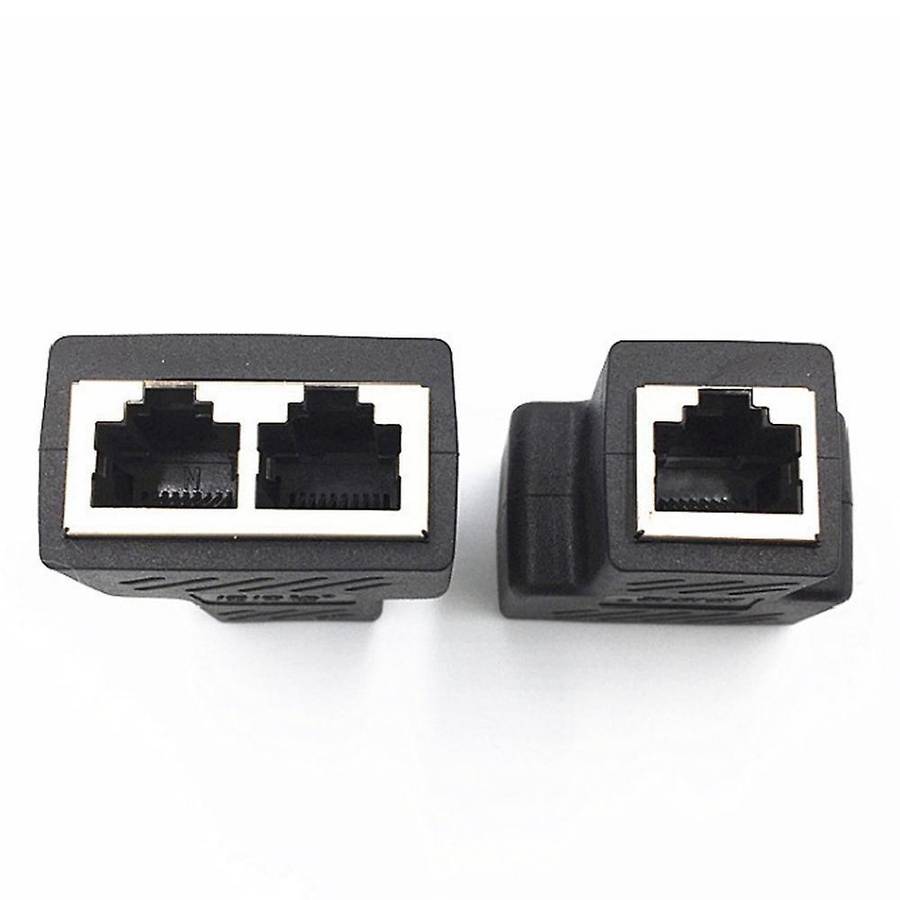 Network Three-way Network Cable Splitter One Point Two Network Cable