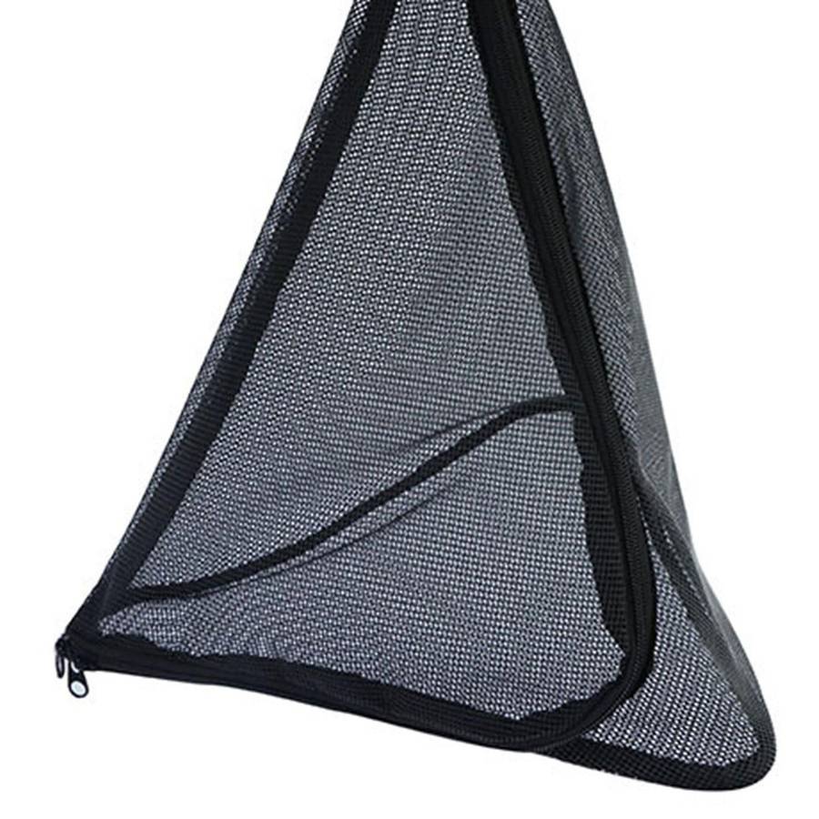 Outdoor Storage Net Triple-cornered Foldable Grid Drain with Hook S