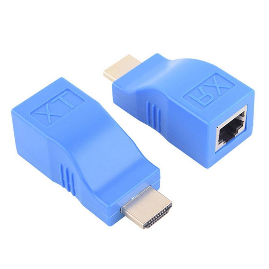 Rj45 Ports Hdmi Extension Utp Lan Ethernet Cable for Hdtv Hdpc