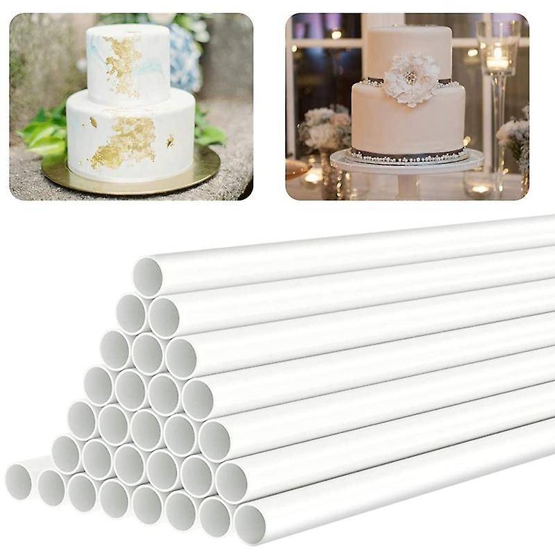 Cake Dowel Rods for Tiered Cake Construction and Stacking 12 Inch