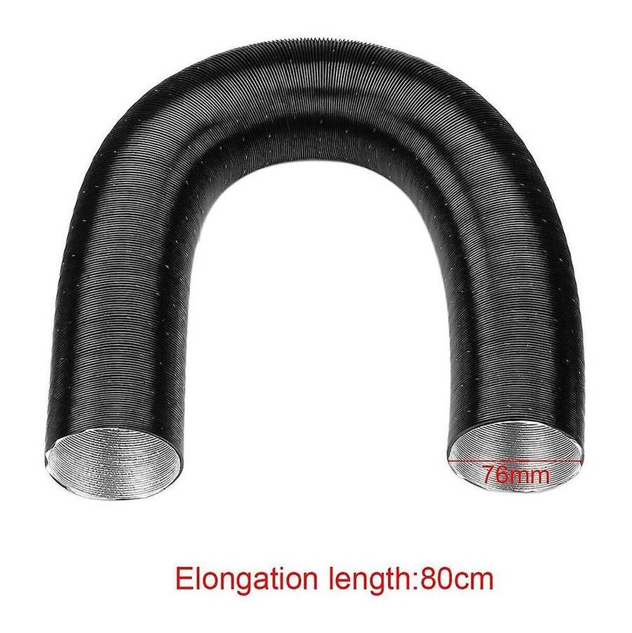 76 Mm Aluminum Foil Heater Hose for 6000w Car Air Duct Drain Hose