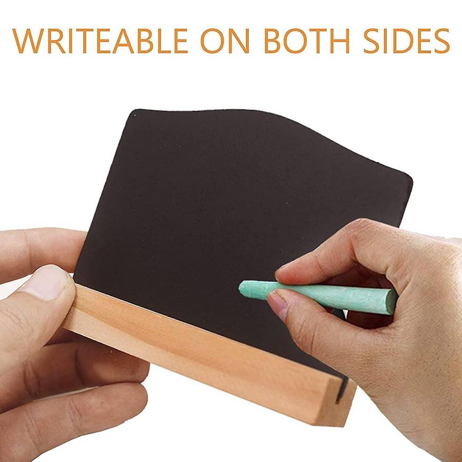 4 Pcs Mini Chalkboard Signs for Chalk Sign,message Board Signs