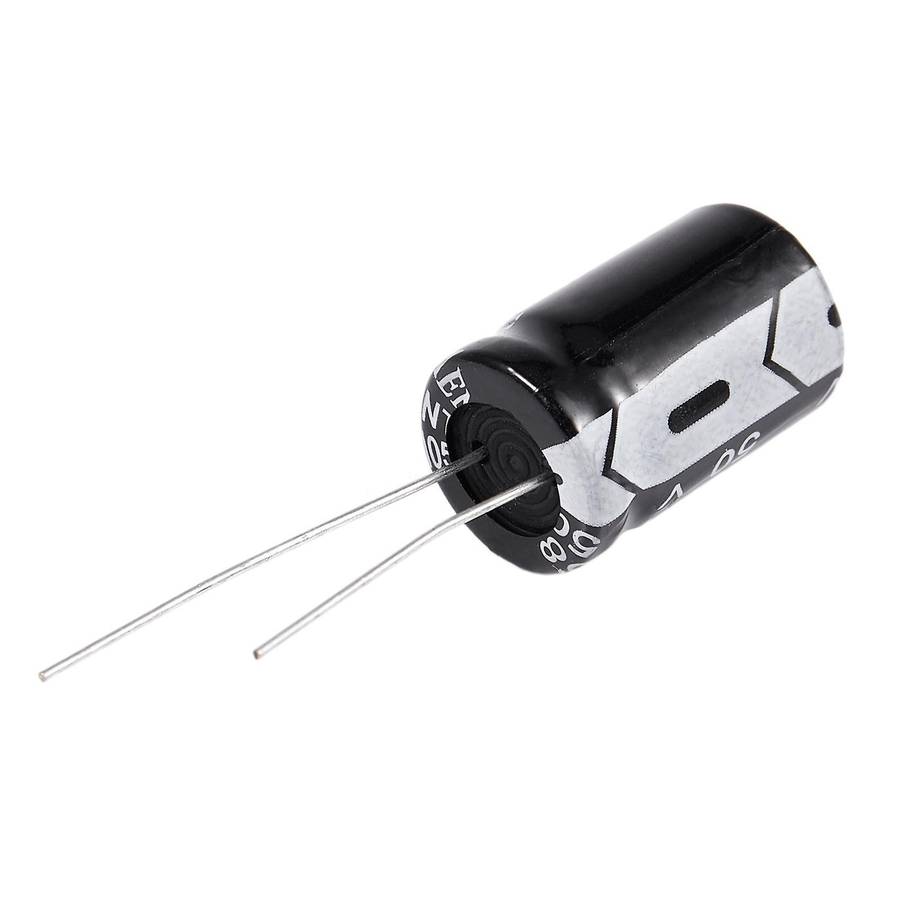 10pcs 25v 2200uf Through Hole Electrolytic Capacitor 13x20mm