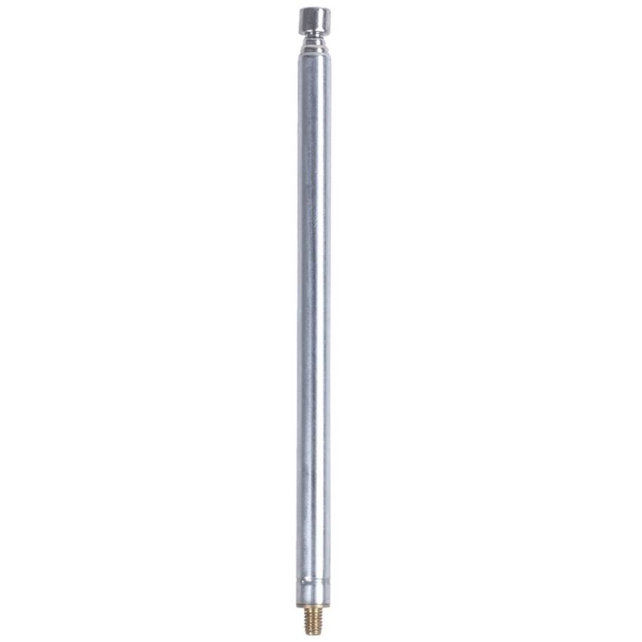 5 Abschnitte 3mm Aussengewinde Dia Teleskopantenne Silber