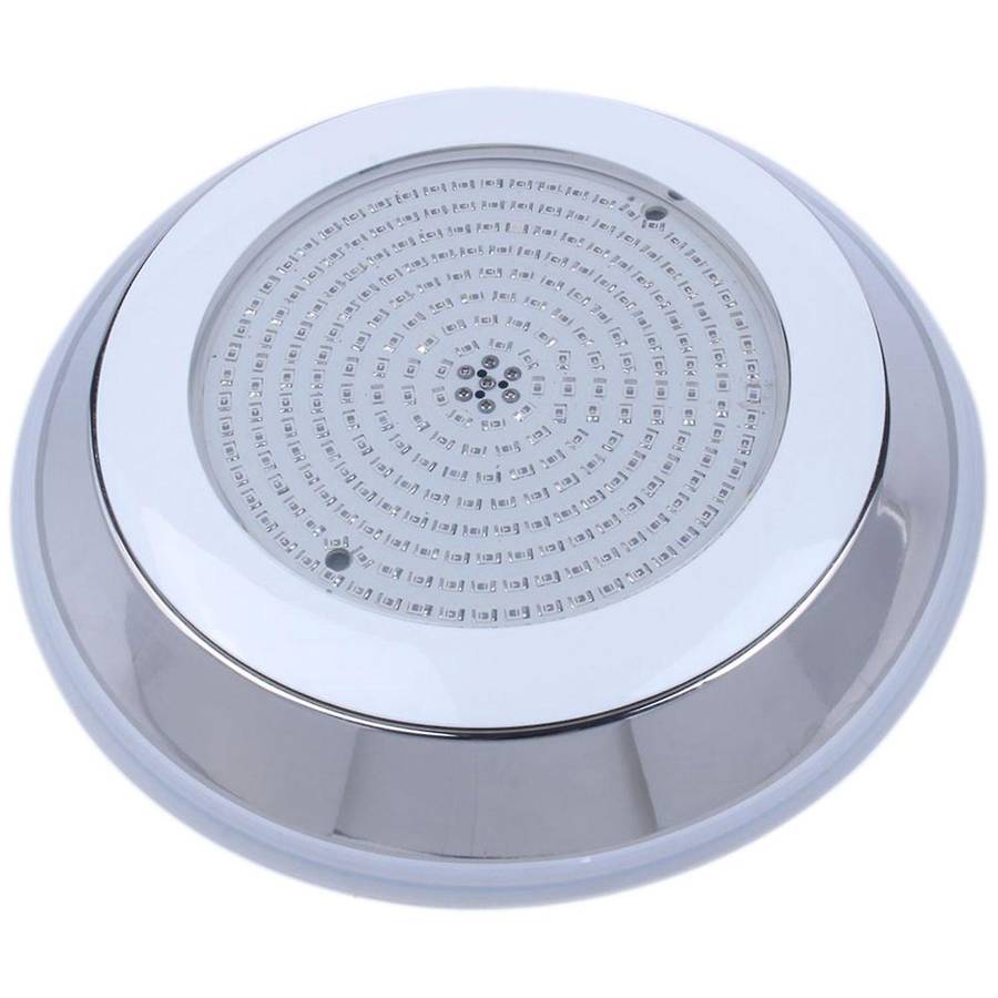 18w Stainless+pc Filled Led Swimming Pool Lights Rgb Multi-color 12v