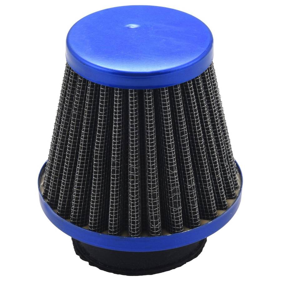38mm Air Filter Intake Induction Kit for Off-road Motorcycle Blue