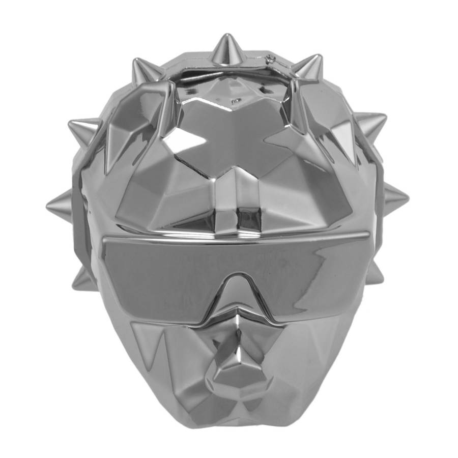Bulldog Air Freshener Car Perfume Geur Clip Diffuser Bright Black