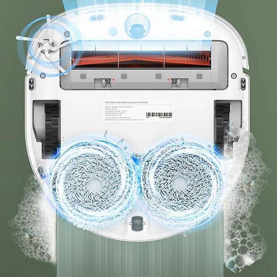 5pcs for Xiaomi Dreame W10 Robot Vacuum Cleaner Main Brush Mop Cloth
