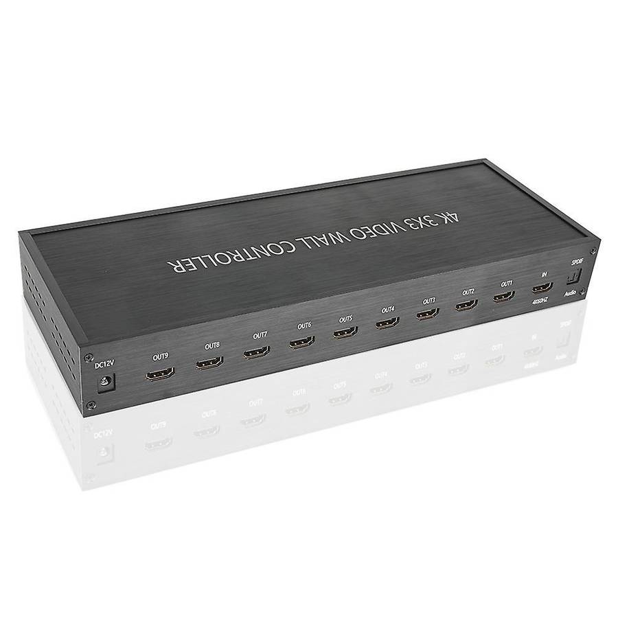 4k 3x3 Video Wall Controller Screen Stitching Hdmi-compatible,eu Plug