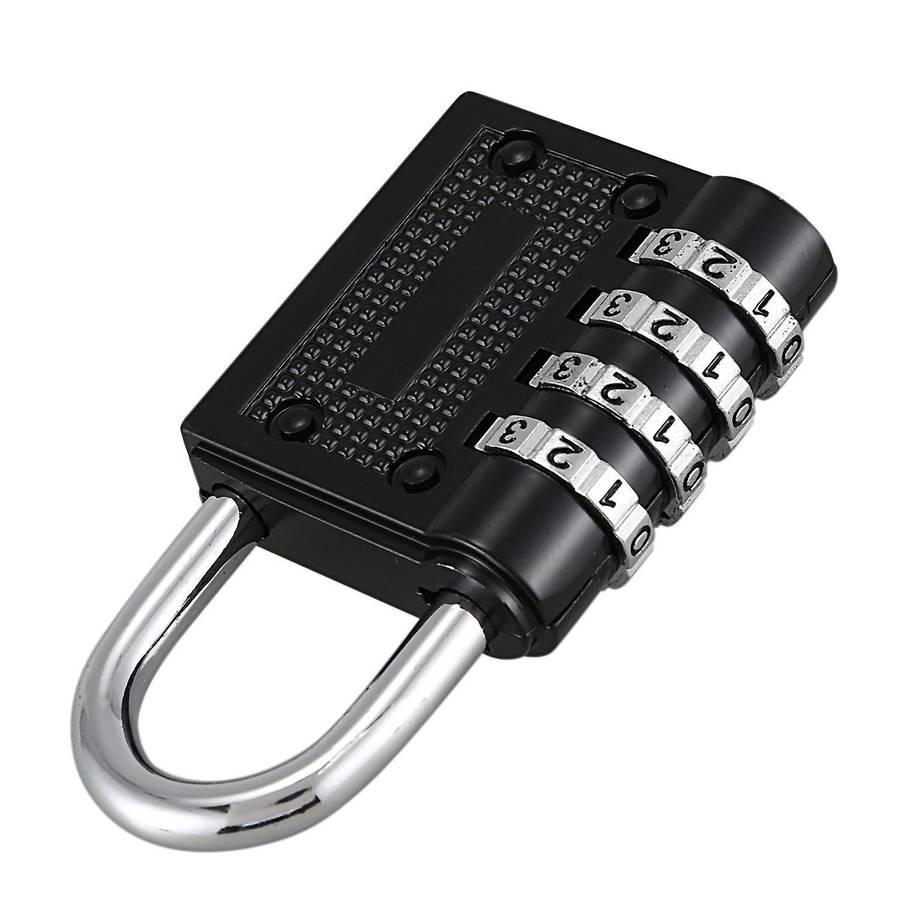 Anti-theft Security Products Zb40 Combination Padlock Black