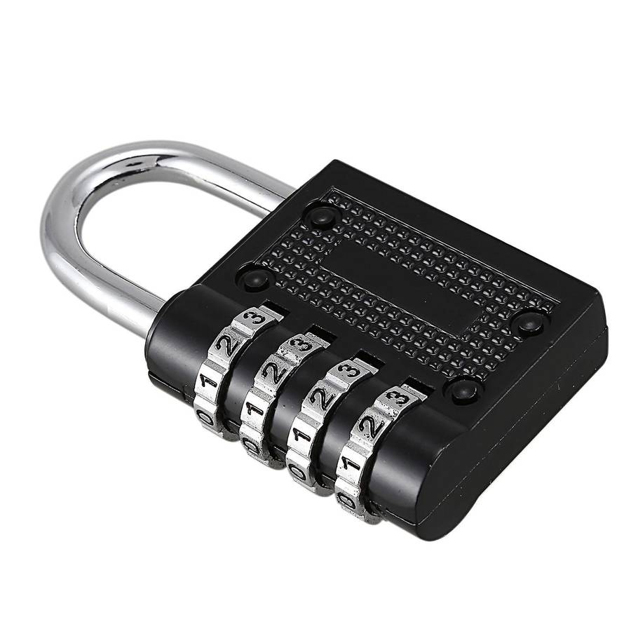 Anti-theft Security Products Zb40 Combination Padlock Black