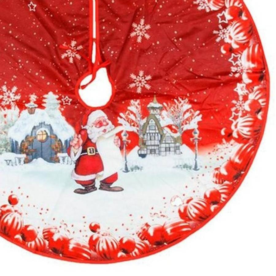 Christmas Tree Skirt Carpet Christmas Tree Decoration Skirt Ornaments