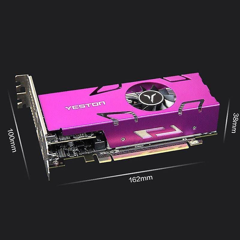 Yeston Rx550 4hdmi 1071/6000mhz3.0x8 Game Four-screen Image Card
