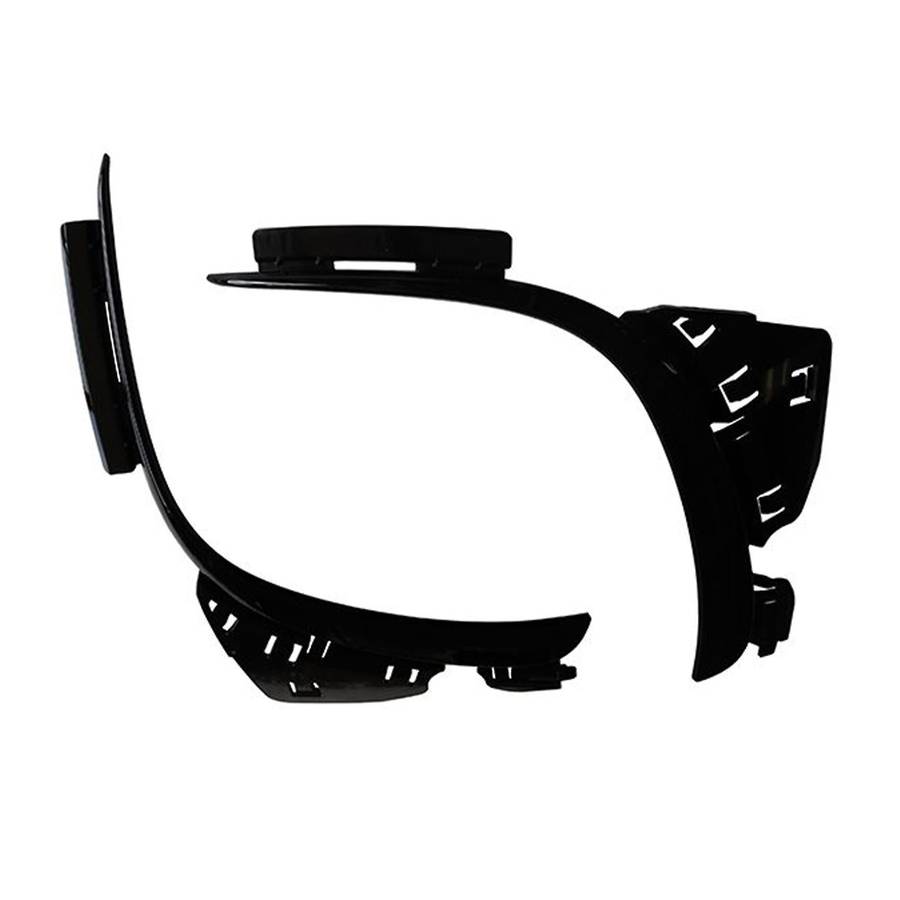 2pcs Left&right Front Bumper Fog Light Trim Strips Frame for Mercedes