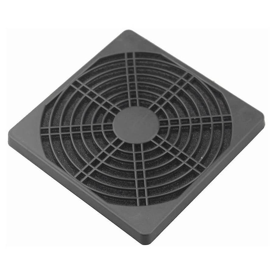 2 Pcs Abs Computer Ventilator Grill 120mm Fan Filter Fan Mesh Cover