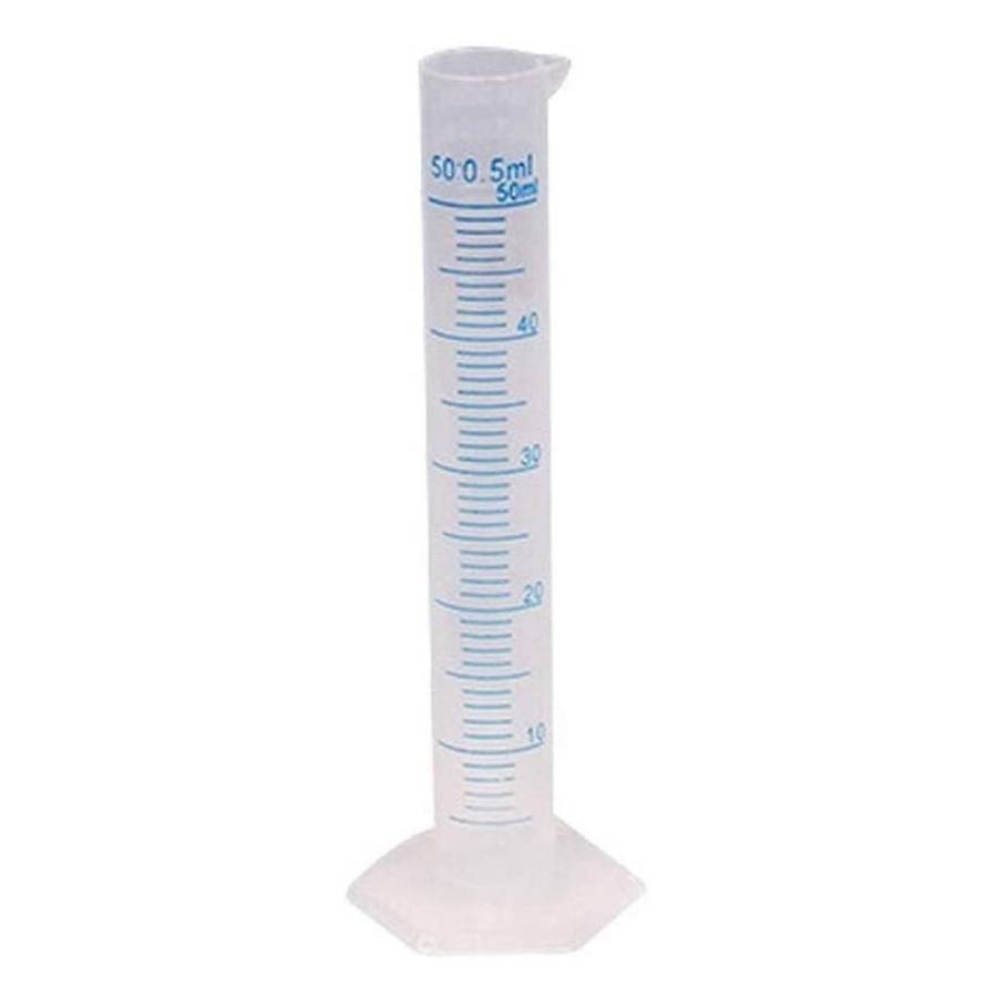 Measuring Cylinder Plastic Graduated Tube Tool for Lab(50ml)