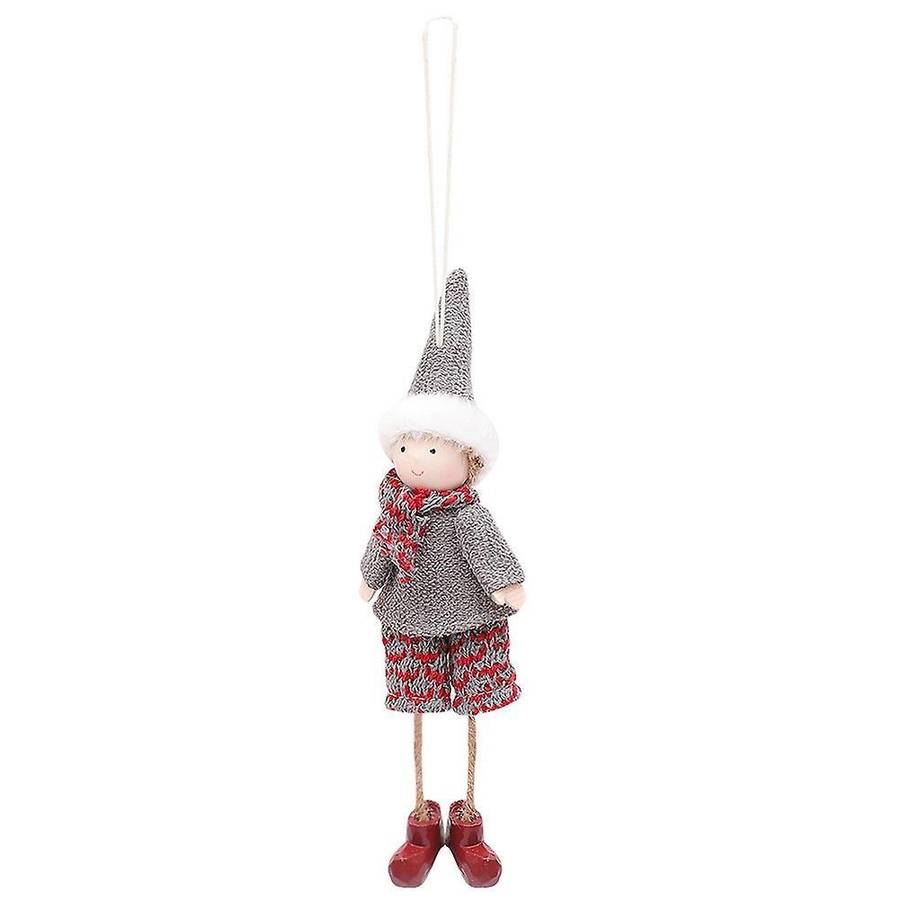 Angel Doll Ornaments Merry Christmas Decorations Scarf Boy