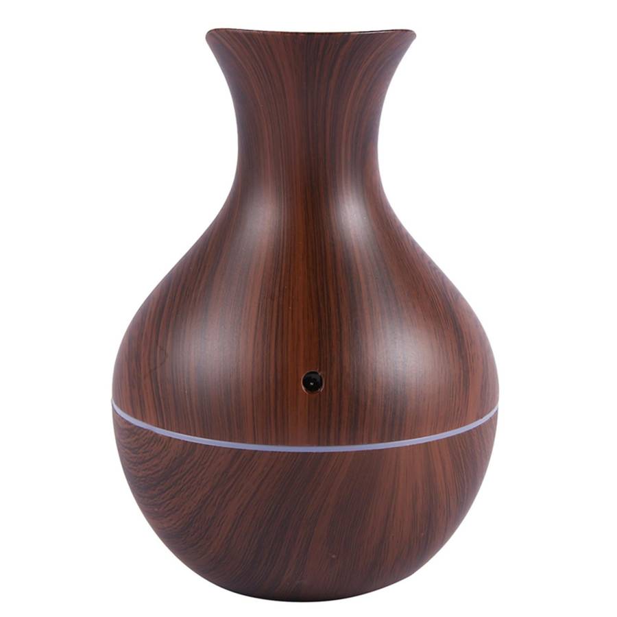 Essential Humidifier Aroma Oil Grain Ultrasonic Wood-dark Wood