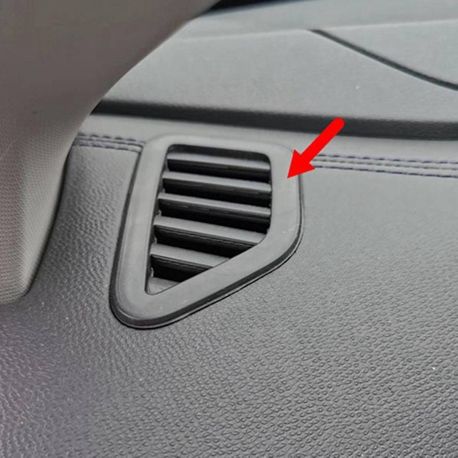 Carbon Fiber Car Front Upper Air Outlet Cover Decoration